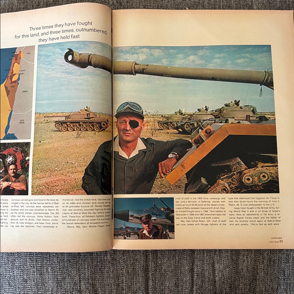 Look Magazine April 30, 1968 Catherine Deneuve, Israel, Joe Torre, Choppers - Picture 6 of 13